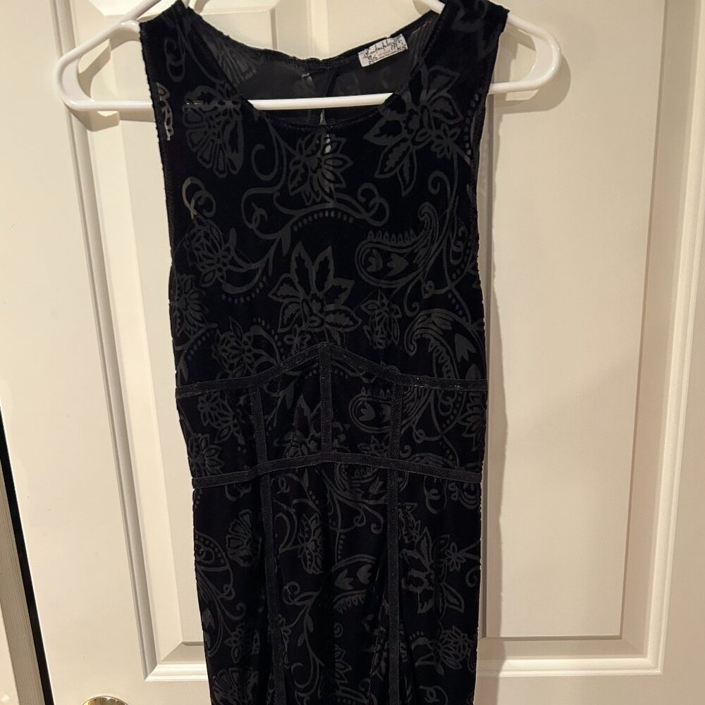Free People Size M Black Bodycon Dress